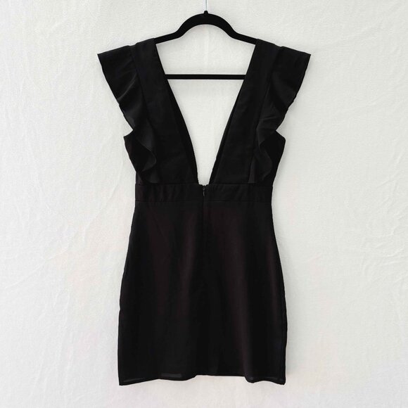 superdown Black Harlow Mini Dress size XS - Picture 5 of 11
